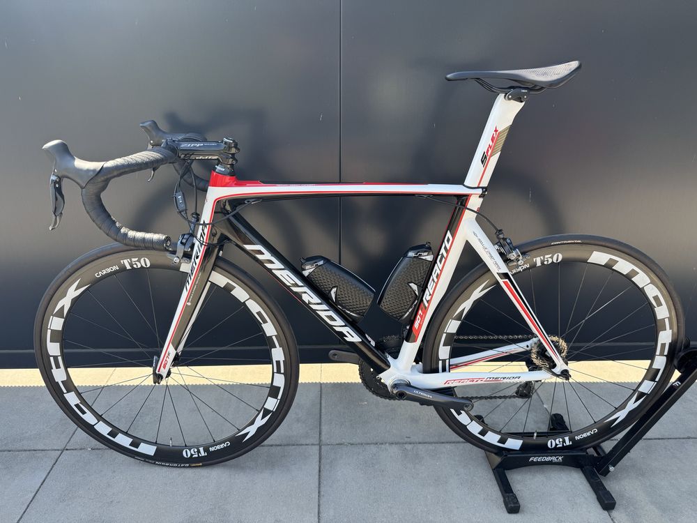 Merida Reacto 907E shimano ultegra di2, jak scultura