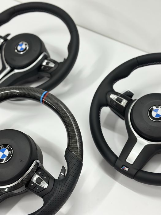 М руль BMW F30 F10 F15 F31 F11 F01 F32 F36 кермо подушка airbag карбон