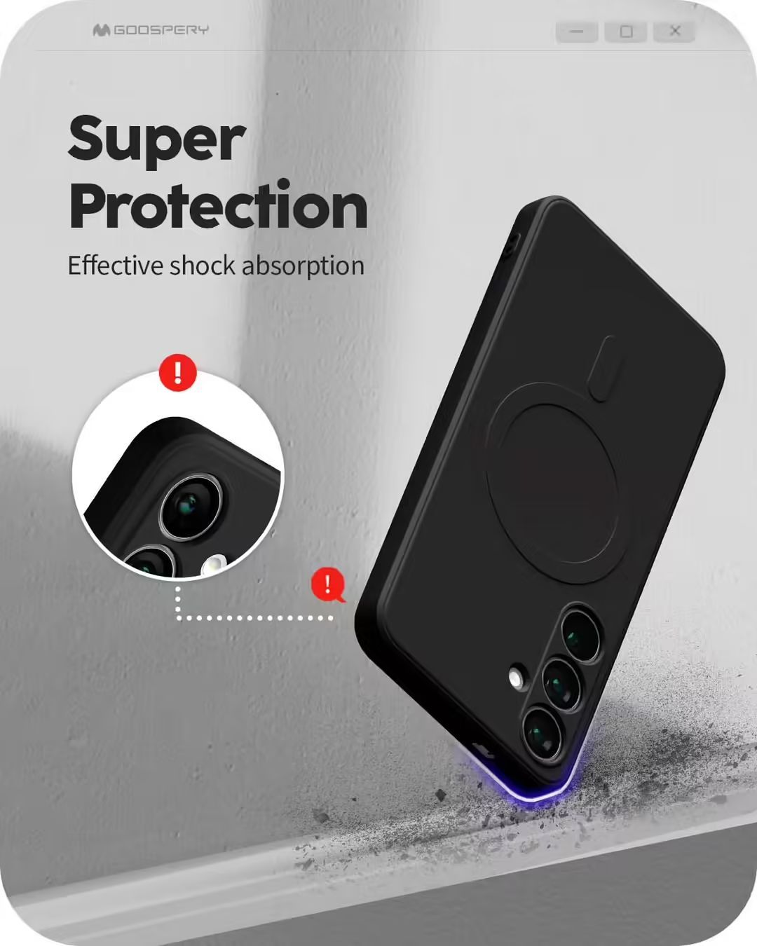Etui do iPhone 16 Pro Max Mercury MagSafe Silikonowe różowe