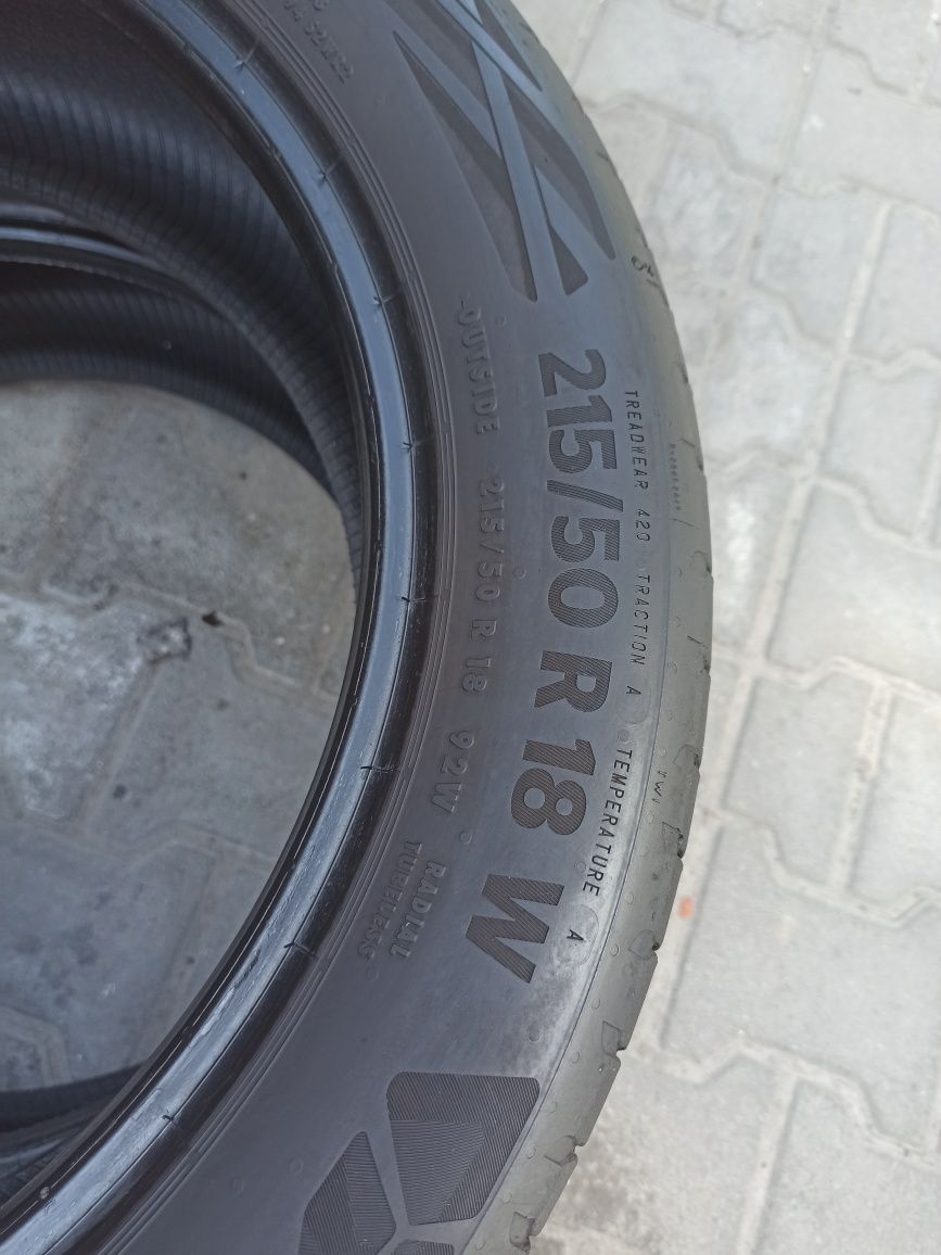 Шини Резина Літо 215/50 R18 92W Continental Eco Contact 6 Q