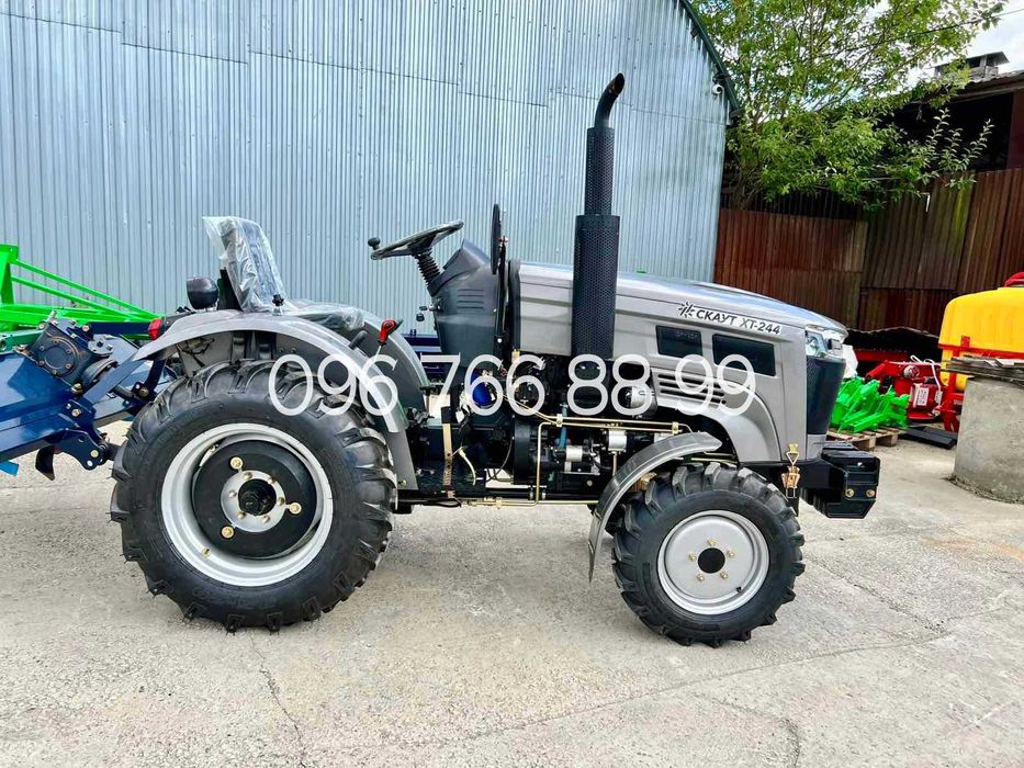 Новий мінітрактор СКАУТ ХТ-244 Повний привід Редукторні мости Гар 2 р