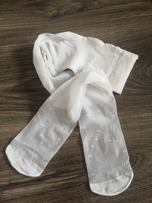 * Eleganckie rajstopy - roz. 122/128 /134 - nowe.