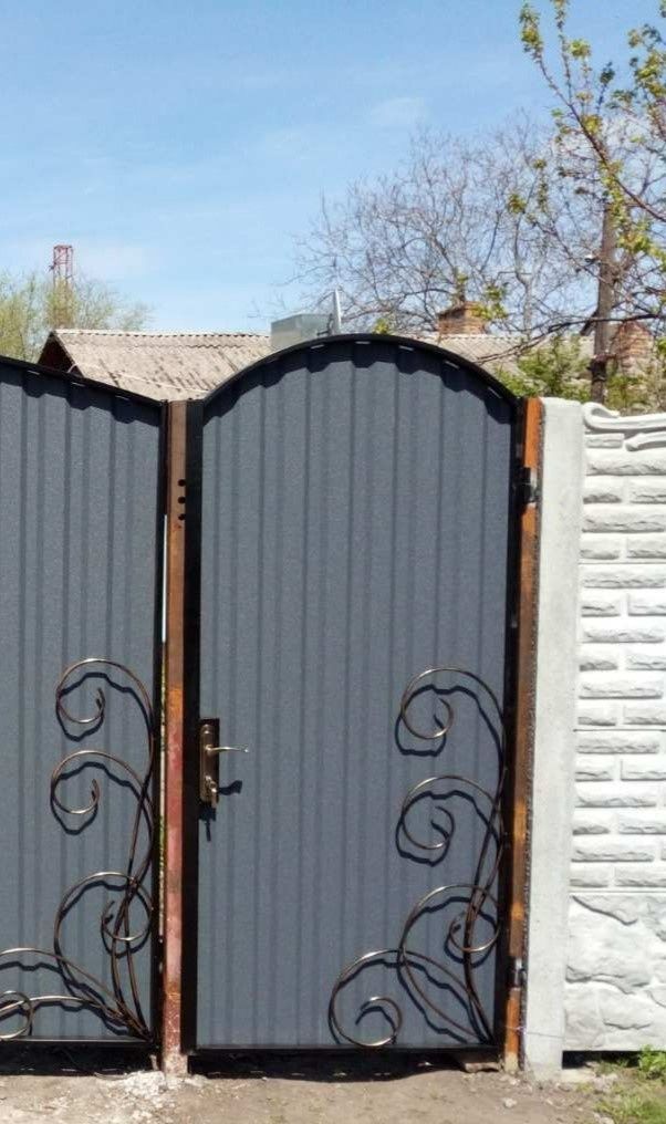 Ворота, калітка, в'їздні, відкатні та гаражні