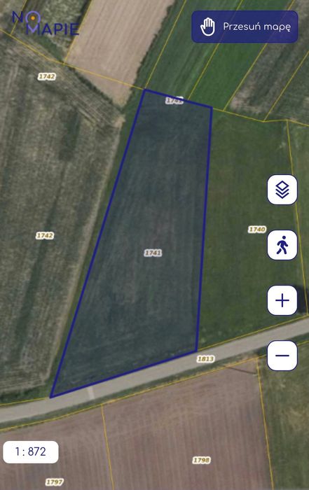 Działka z możliwością zabudowy