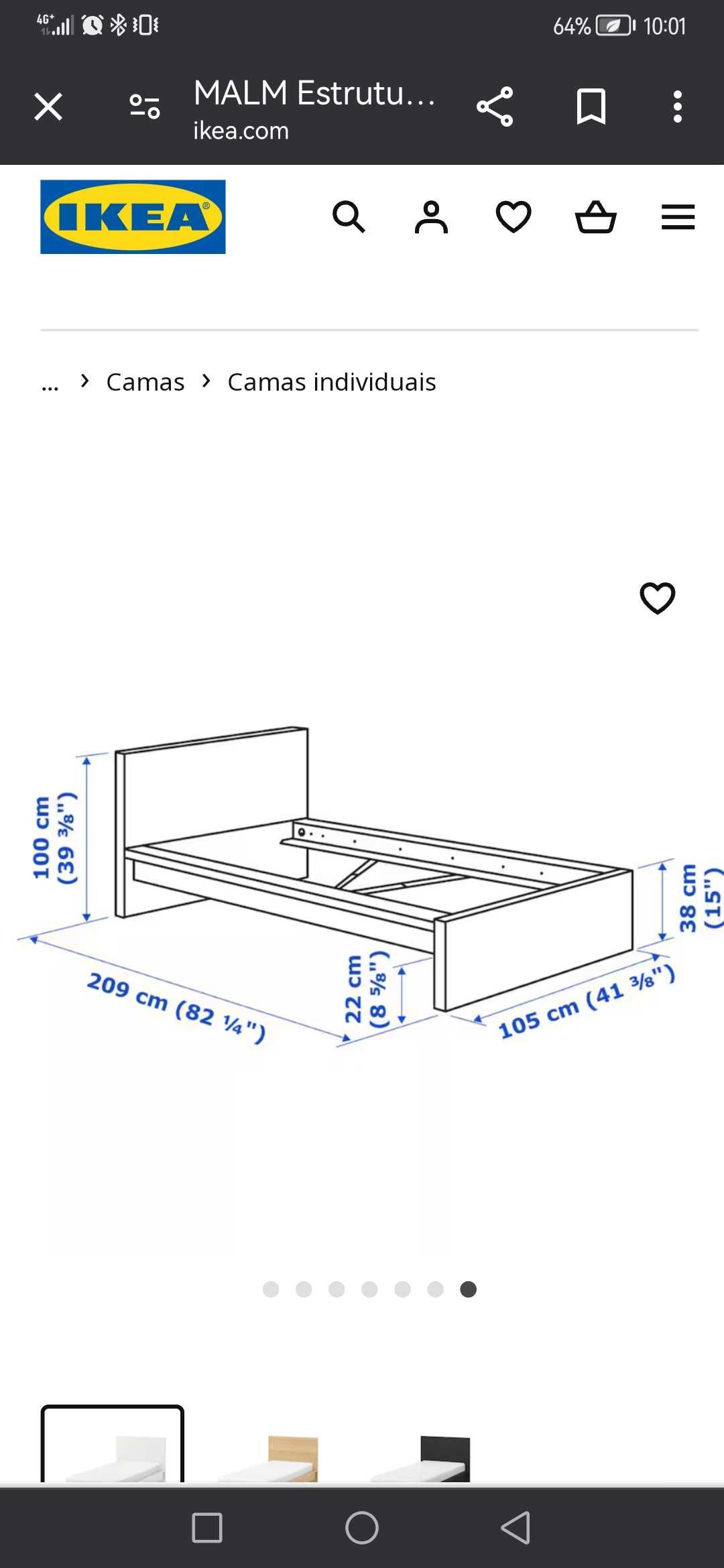 Cama de solteiro