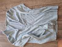 Sweter rozpinany błękitny