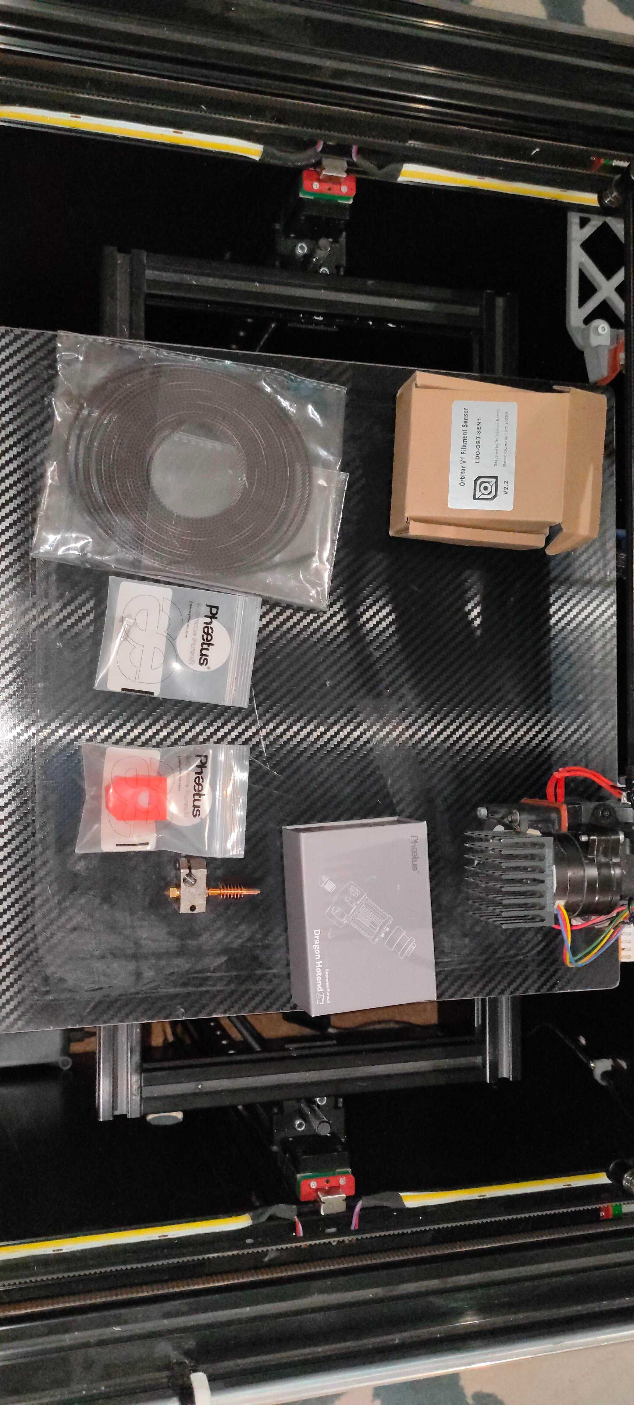 Impressora 3D BLV Cube – Área 310x310x340mm – DuetWiFi + Klipper
