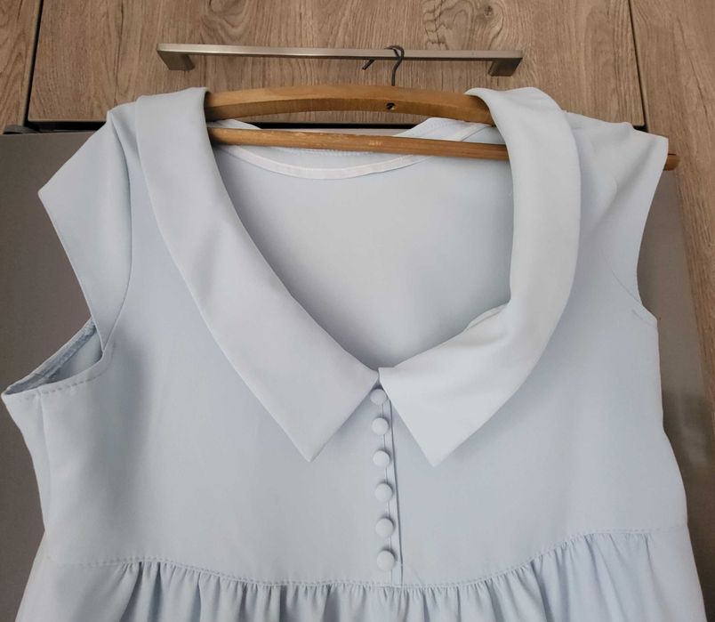 Sukienka letnia błękitna