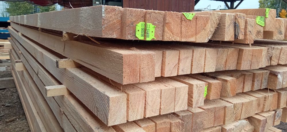 Łata budowlana 4 cm x 6 cm, dachowa, konstrukcyjna