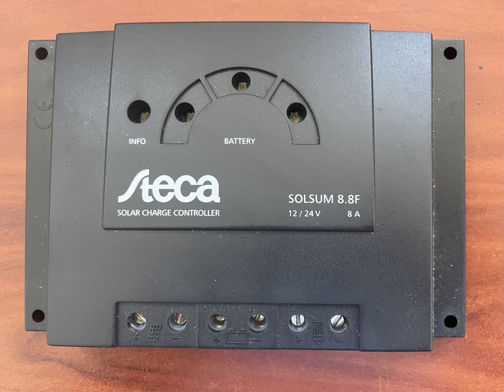 Carregador solar steca 8 e 10A