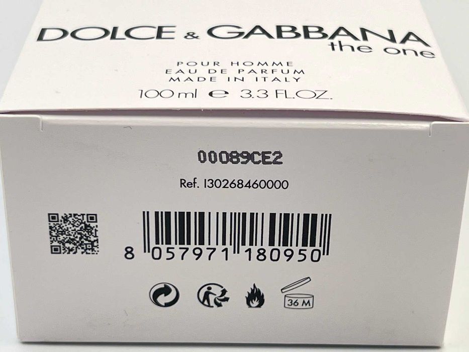 Dolce&Gabbana The One for Men Eau de Parfum 100 мл Оригинал