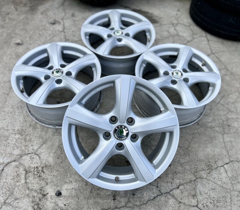 Диски легкосплавні 5х112 r16 Passat B5 B6 Golf Cadyy T4 Skoda A5 Yeti