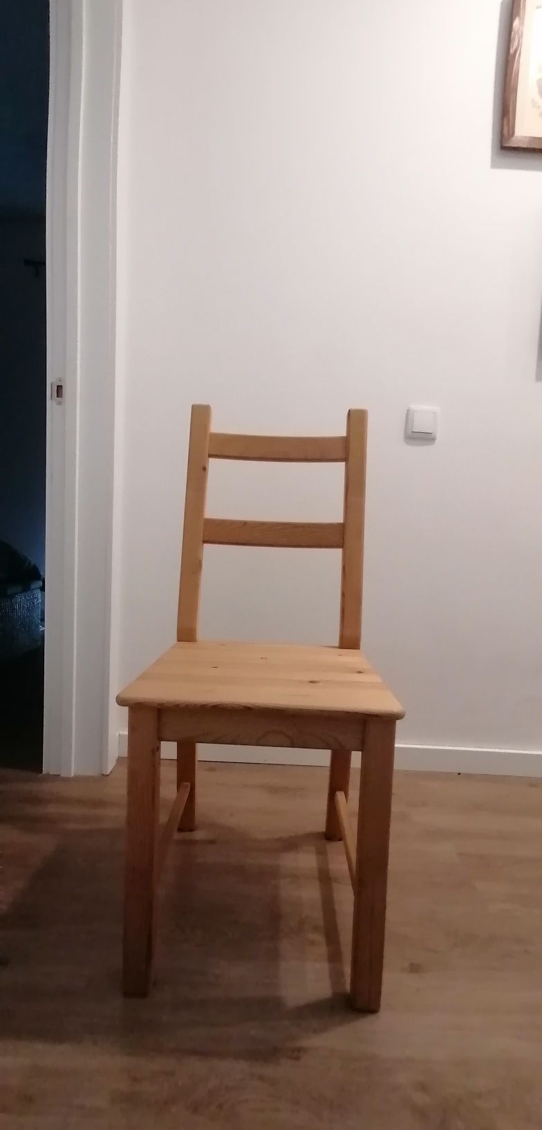 Conjunto de 2 Cadeiras IVAR (IKEA) – Madeira de Pinho