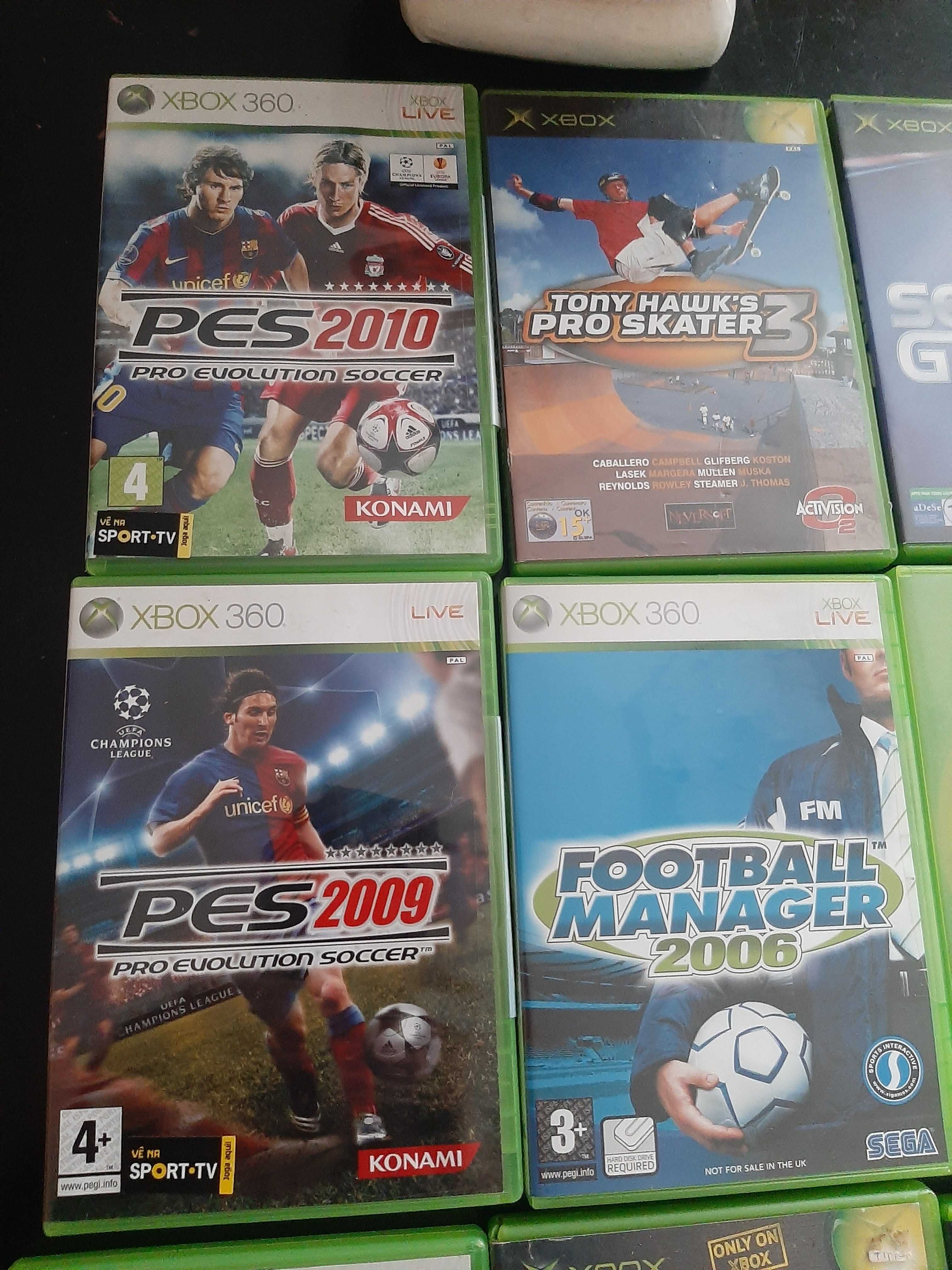 13 jogos de xbox 360 50.€ tudo