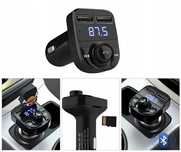 TRANSMITER bluetooth FM MP3 SD ładowarka 2xUSB
