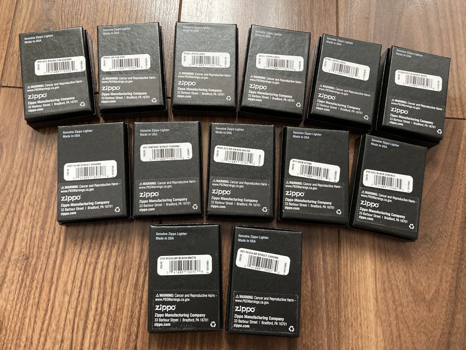 Новые оригинальные зажигалки Zippo из США 200,204b,205,207,211,218,236