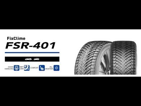 NOWA Opona opony wielosezonowa całoroczna FORTUNE 175/70R13 FSR401 8