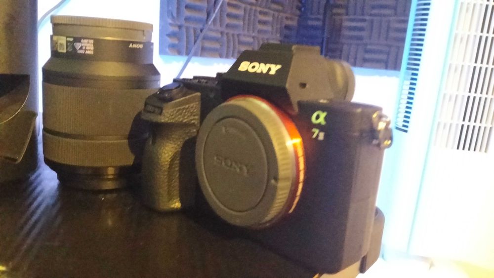 Sony a7ii com lente 28-70 como nova!