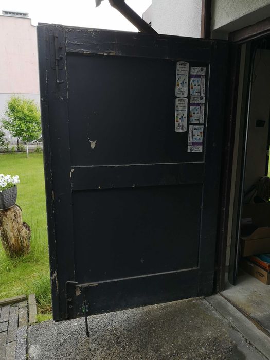 Drzwi garażowe bez ramy