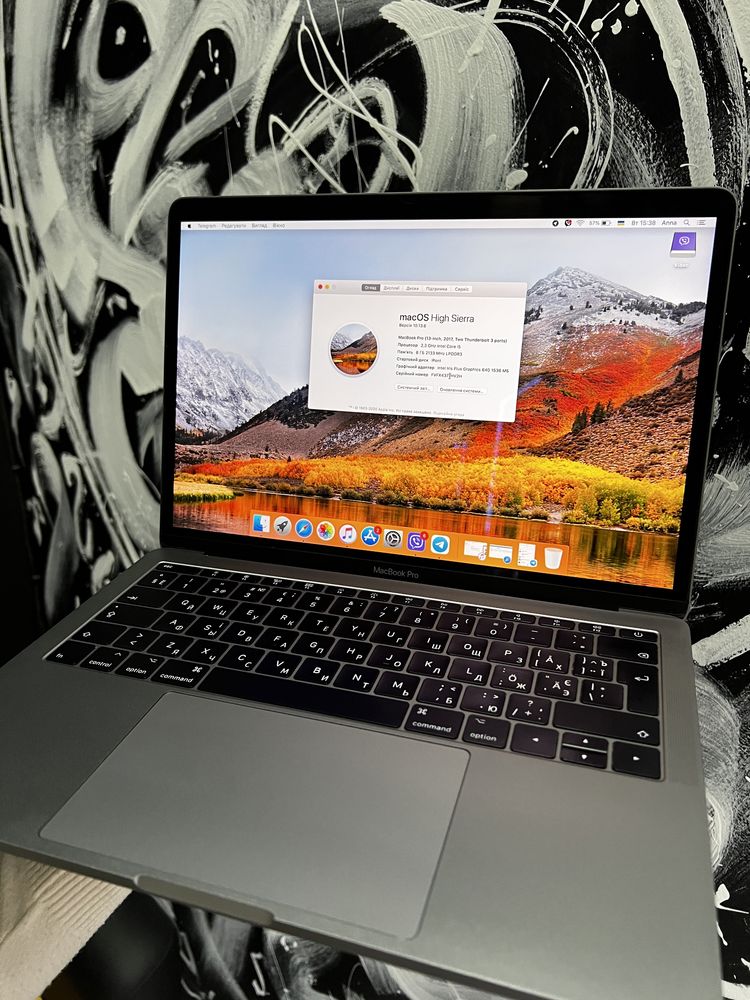 Apple MacBook Pro 13 2017 128Gb Розстрочка Trade-in Space Gray 495$ ГБ