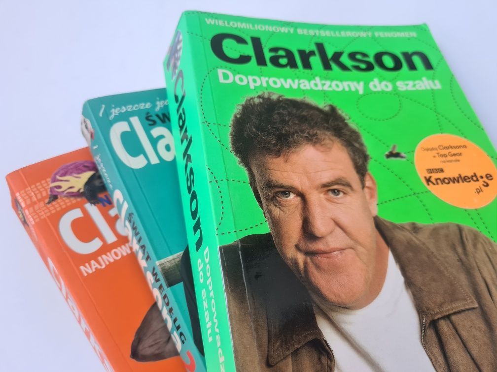 Clarkson - Zestaw trzech książek