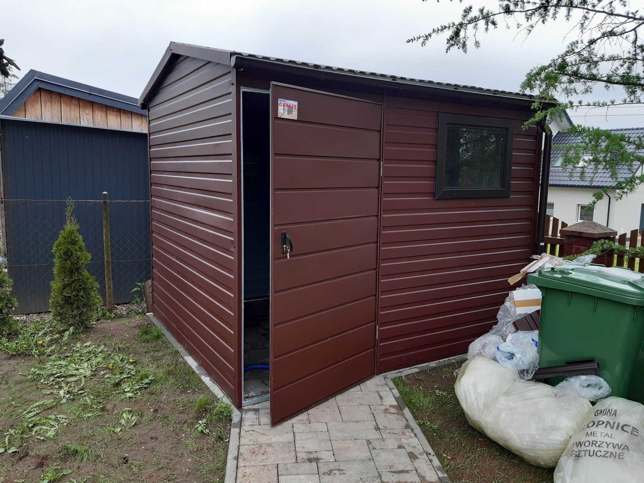 Garaż Blaszany Schowek Ogrodowy 3x4 - Producent