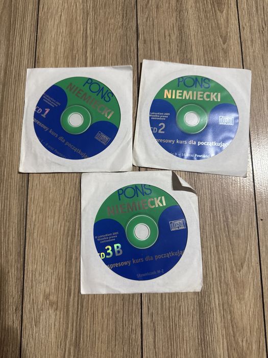 Pons kurs jezyka niemieckiego na CD