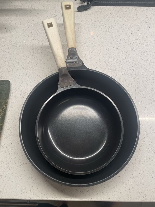 Patelnie z powloka ceramiczna Gerlach Natur