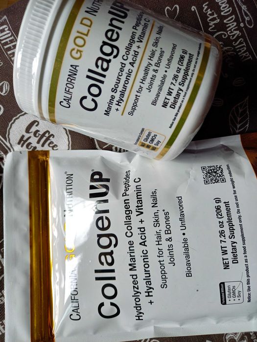 Коллаген гиалуронова вітамін С collagen California Gold колаген