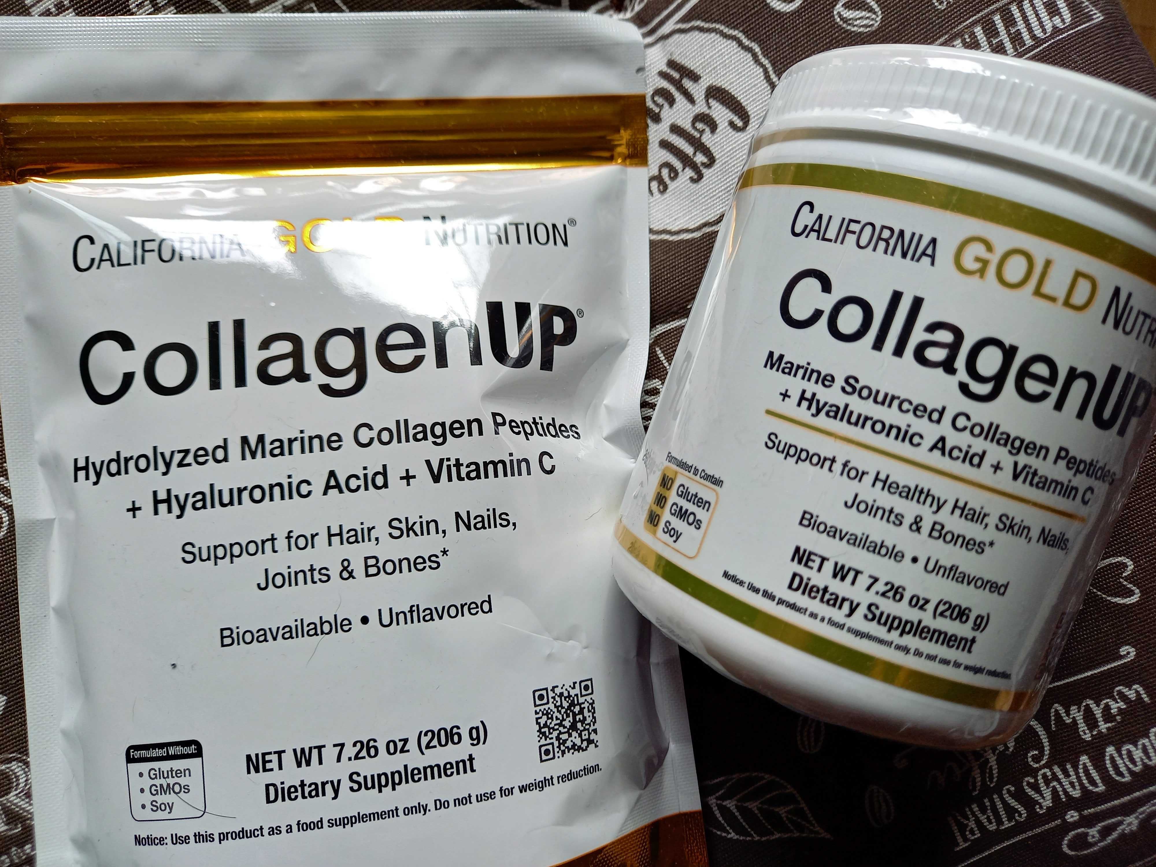 Коллаген гиалуронова вітамін С collagen California Gold колаген