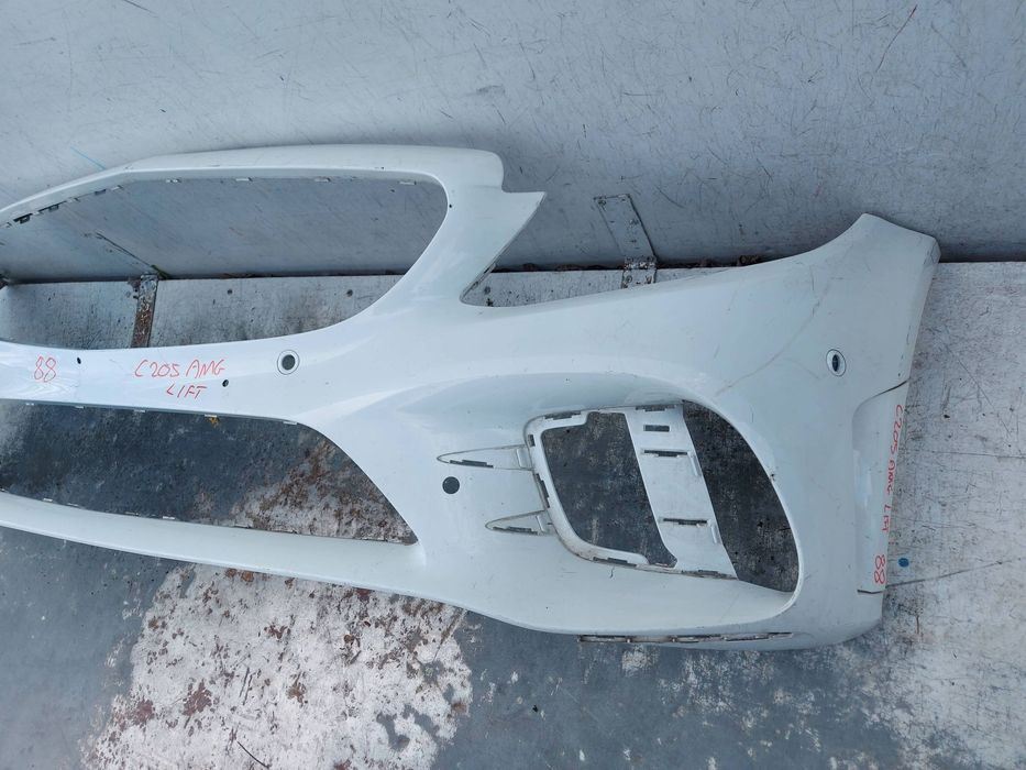 mercedes-benz c klasa w205 amg lift zderzak przedni