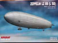 Model kartonowy Zeppelin LZ 89 (L50), Angraf 272, 1:200