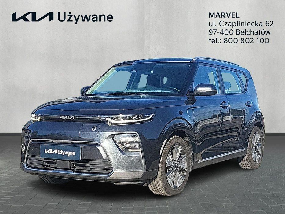 Kia Soul Elektryczny 204 KM 64 KWh M+NAV+WIN+HP Salon PL Bezwypadkowy