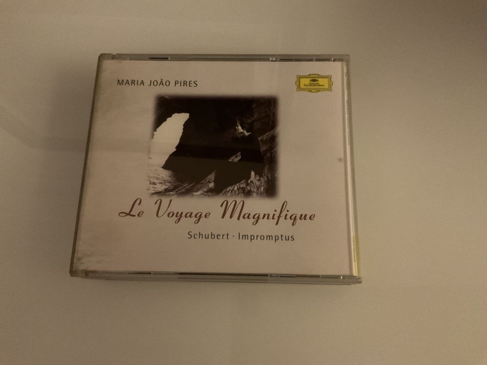 Maria João Pires,Le Voyage Magnifique,em CD DUPLO