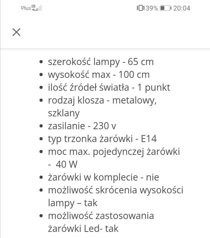 Żyrandol lampa samochód wyścigówka