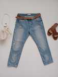 Spodnie jeansowe damskie 7/8 denim by lindex rozm L