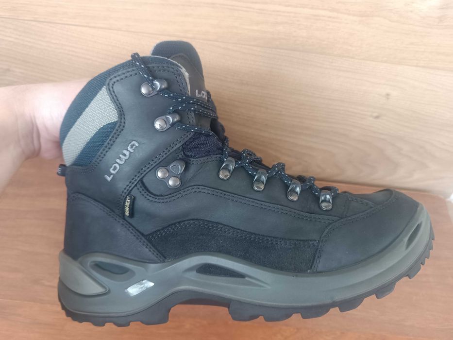 Ботинки берцы плотная кожа Lowa Renagate 3 Gore tex 42 размер 26.5 27