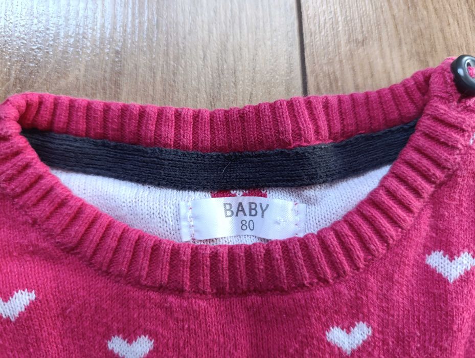 Sweter niemowlęcy 80