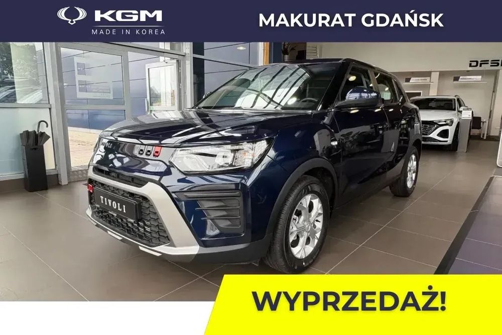 SsangYong/KGM Tivoli JOY | Automat | Od ręki | Lakier granatowy metalik | Makurat Gdańsk