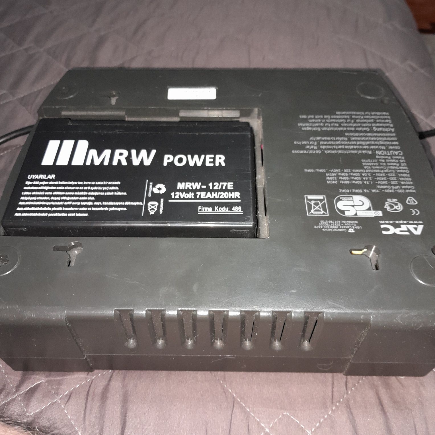 Джерело безперебійного живлення, стабілізатор напруги APC Back-UPS ES
