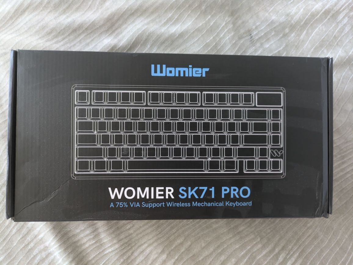 Womier sk71 Pro, Bluetooth алюмінієва безпровідна Механічна клавіатура