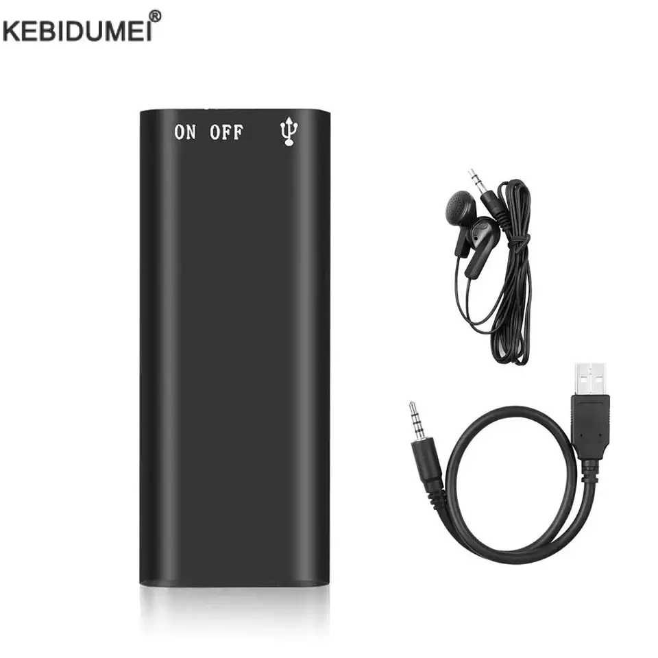 Profesjonalny mini dyktafon dźwięk cyfrowy 32 GB PODSŁUCH