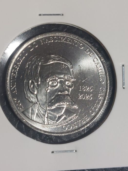 Portugal 2025 - Moeda 5€ CuNi - Camilo Castelo Branco