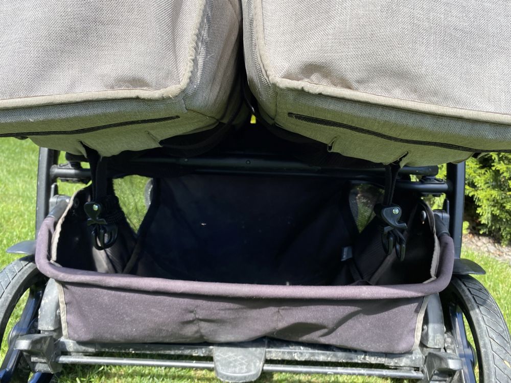 Wózek bliźniaczy, wózek dla bliźniąt Peg-Perego 2 w 1