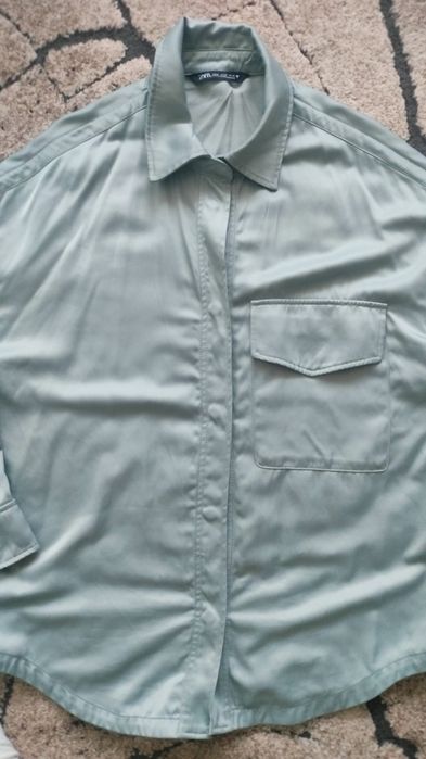 Kurtka narzutka koszula ZARA Cudna