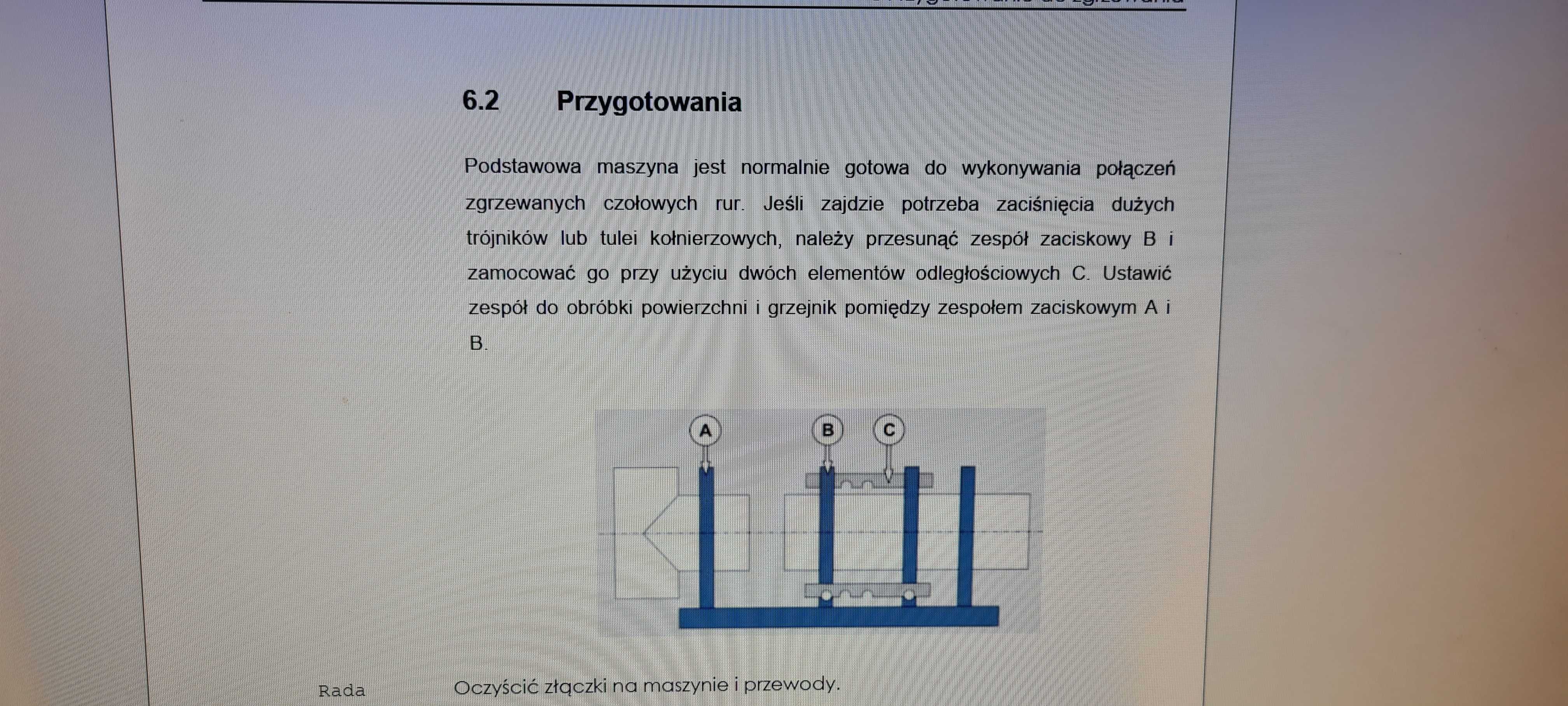 Zgrzewarka doczołowa Georg Fisher GF TM TOP 250 komplet szczęk 180mm