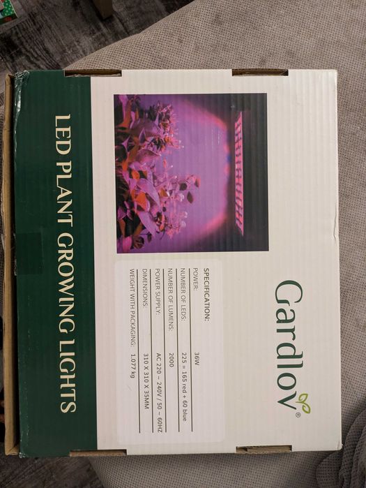 Lampa do Roślin LED Uprawy Wzrostu Doświetlania Panel pełne spektrum