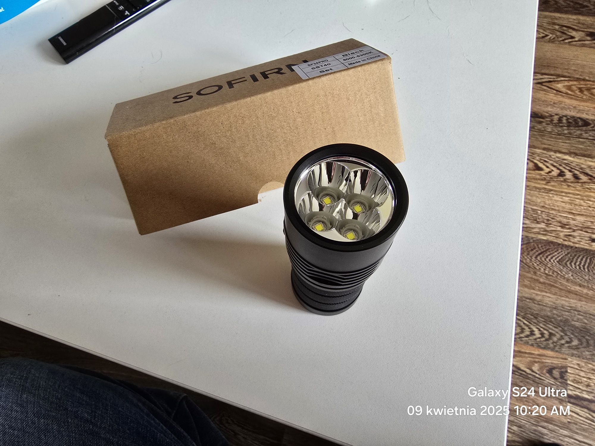 Latarka Sofirn SP36 PRO 5000k 8000lumenow nowa