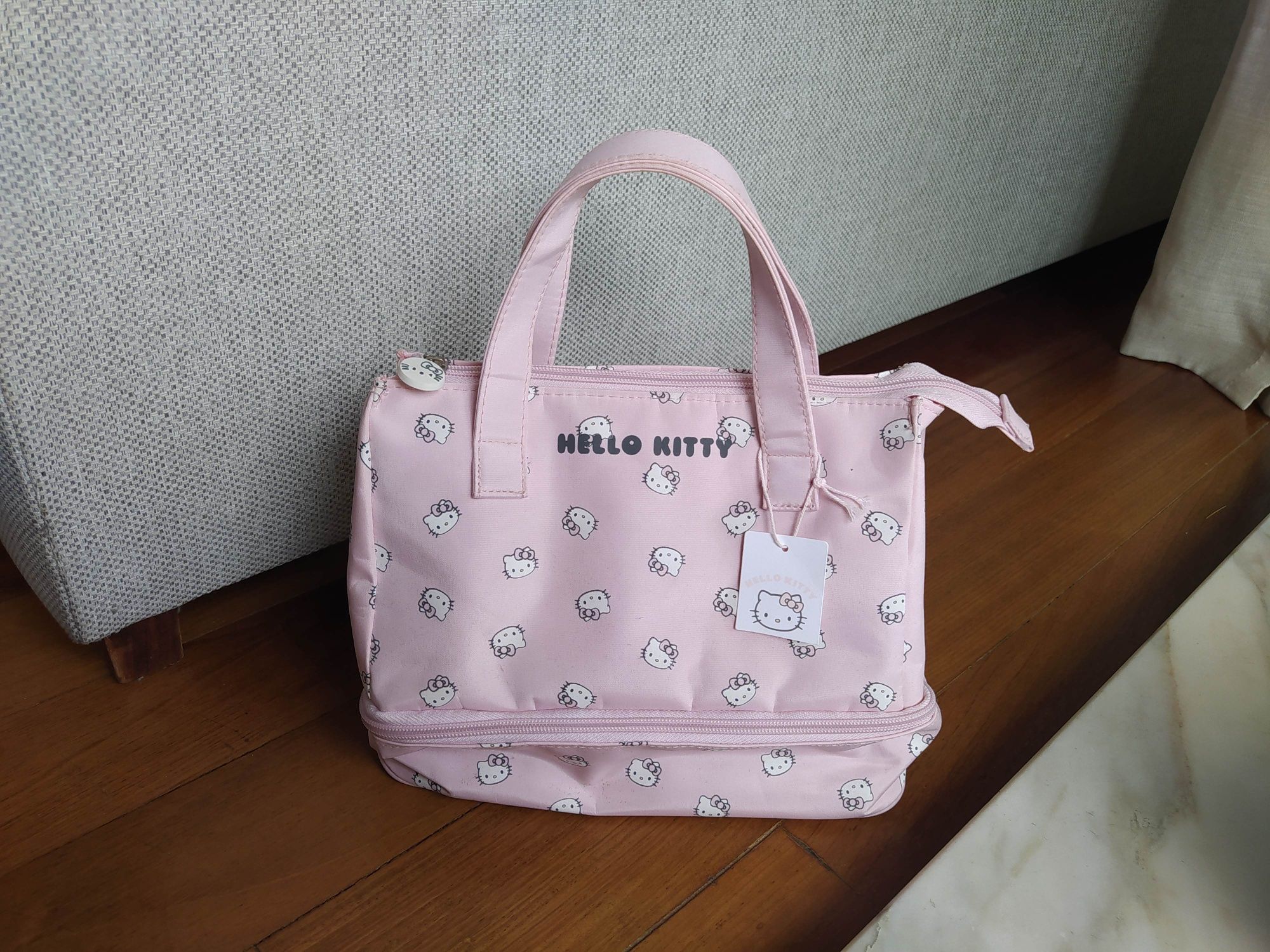 Mala "Hello Kitty" Cor-de-rosa