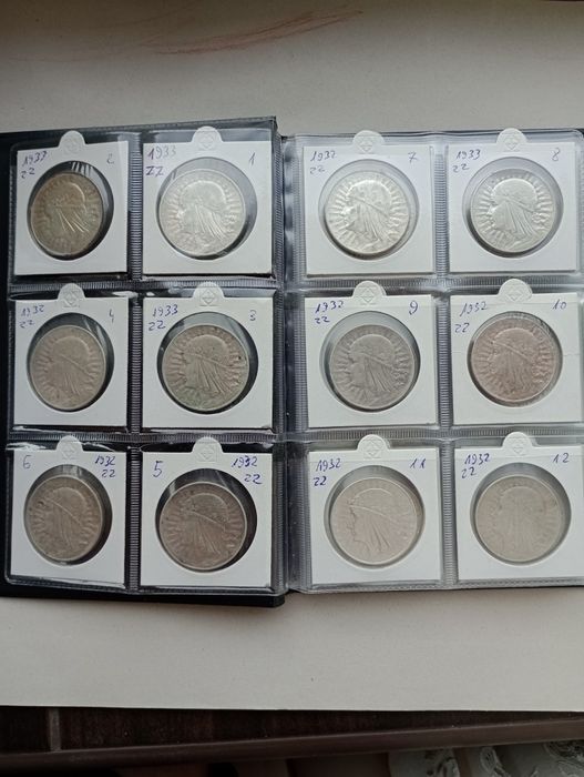 37x10zł Jadwiga 2RP srebro